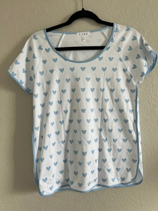 Lake Pima Short-Long Set in French Blue Heart. Size ST - Picture 8 of 16